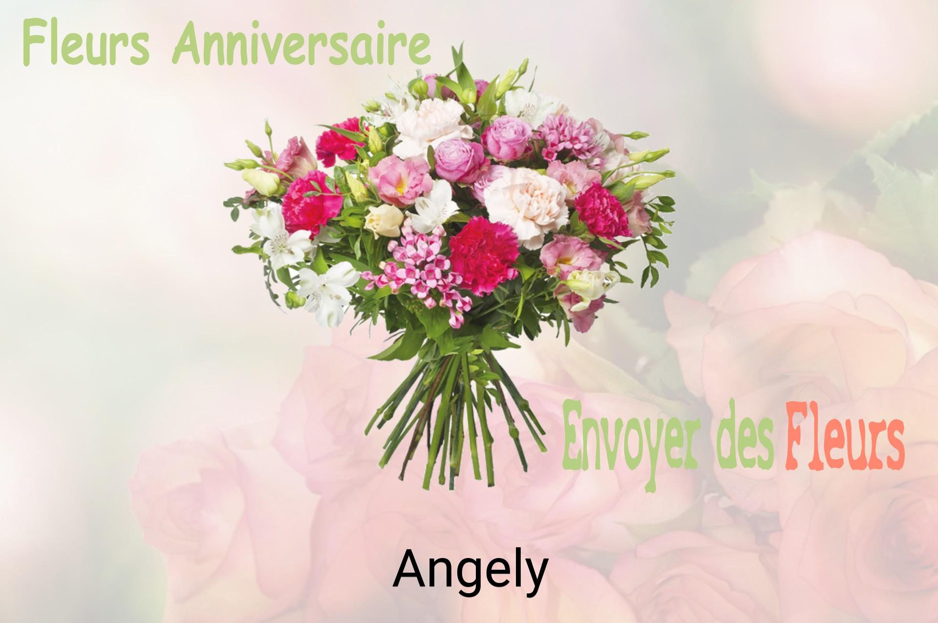 Bouquet de fleurs d’anniversaire livré à Angely